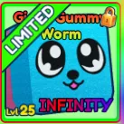 BGSI GIANT GUMMY WORM INFINITY