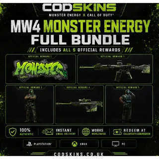 MW4 monster Energy Bundle 