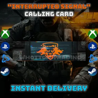 Call of Duty Black Ops 6 | Asda Interrupted Signal Calling Card