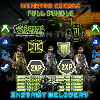 Call of Duty Black Ops 6 | Monster Energy Complete Set - 7/11, Stater Bros, Circle K