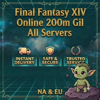 Final Fantasy XIV Online 200m Gil All Servers NA & EU