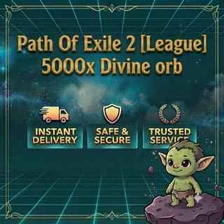 Path Of Exile 2 [League] x5000 Divine orb
