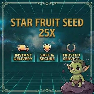 Grow a Garden 2 - Star Fruit Seed 25x