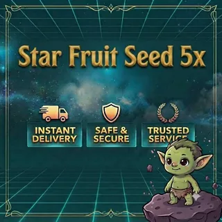 Grow a Garden 2 - Star Fruit Seed 5x