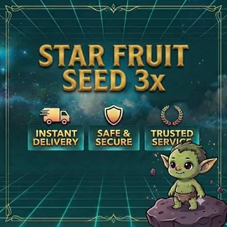 Grow a Garden 2 - Star Fruit Seed 3x