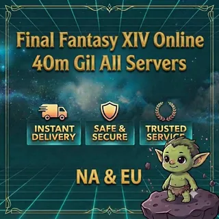 Final Fantasy XIV Online 40m Gil All Servers NA & EU