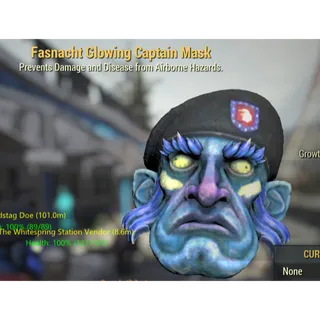 GLOWING CAPTAIN MASK 