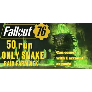 x50 Snake Runs (Super fast exp)