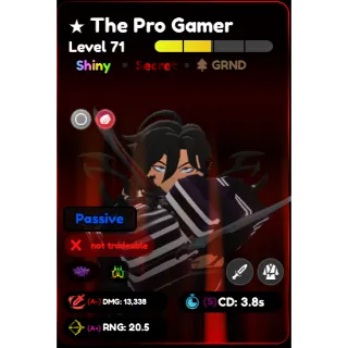 The Pro Gamer (Sung Jinwoo) SHINY