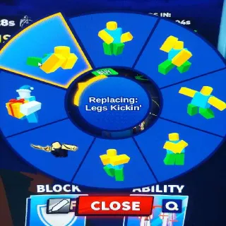 Legs Kickin' emote - Blade Ball