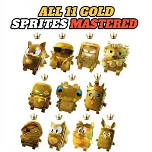 All Gold Sprites level 5