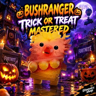 Fortnite Bushranger Trick Or Treat Sprite Mastered Level 5