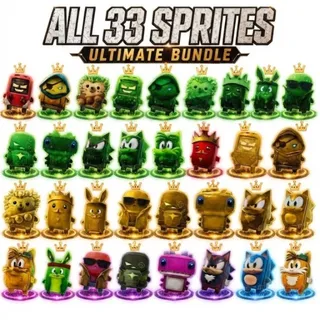 Fortnite All new 33 sprites level 5 Mastered