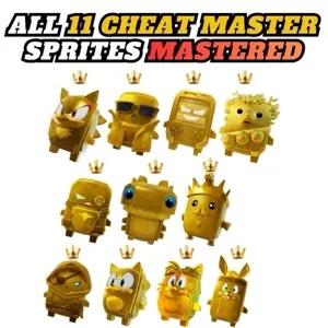 Fortnite All new 11 Gold sprites level 5 season 4 