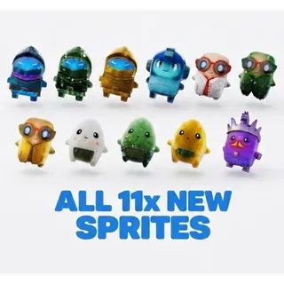 Fortnite All new 11 sprites level 5 Mastered 