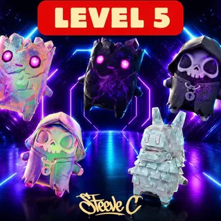 Fortnite spécial pack 5 sprites level 5 