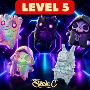 Fortnite spécial pack 5 sprites level 5 
