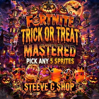 Fortnite Pick Any 5 Sprites Mastered Level 5