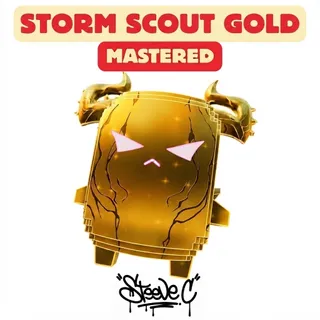 Fortnite Storm Scout Gold sprite level 5 Mastered