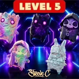 Fortnite spécial pack 5 sprites level 5 