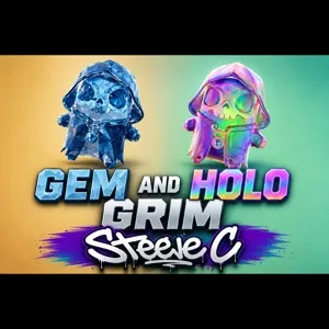 Fortnite Pack Grim Gem and Holo sprites level 5  