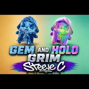 Fortnite Pack Grim Gem and Holo sprites level 5  