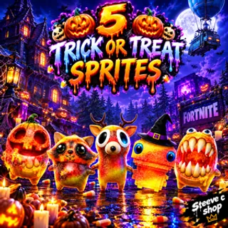Fortnite Pick 5 New Trick Or Treat Sprites Mastered 