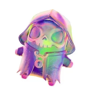 Fortnite Holofoil Grim sprite level 5 