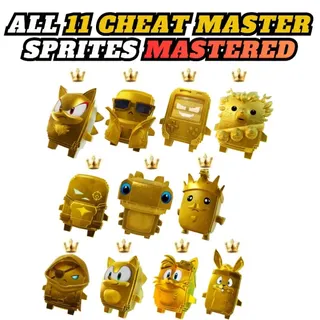 Fortnite All new 11 Gold sprites level 5 season 4 