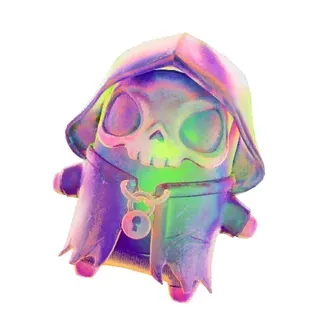 Fortnite Holofoil Grim sprite level 5 