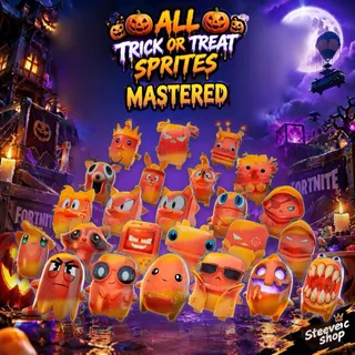 Fortnite All New Trick Or Treat Sprites Mastered 