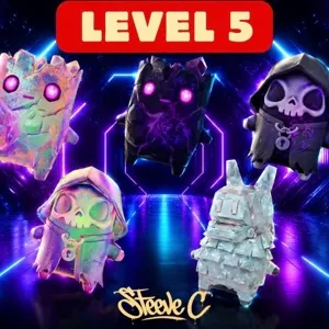 Fortnite spécial pack 5 sprites level 5 