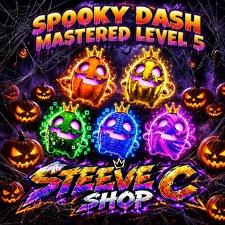 Fortnite All new Spooky Dash Sprites Level 5 Mastered