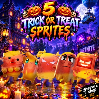 Fortnite Pick 5 New Trick Or Treat Sprites Mastered 