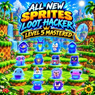Fortnite All New 14 Loot Hacker Sprites level 5 Mastered