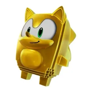 Fortnite Sonic Gold sprite level 5