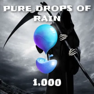 PURE DROPS OF RAIN 