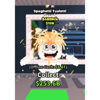 toilet spaghetti 480m/s