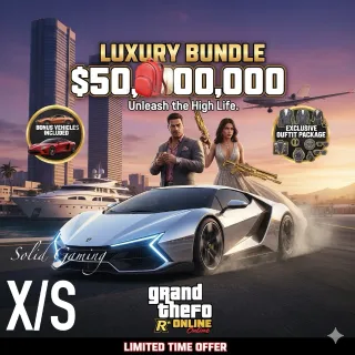 💎 Mega Bundle 50M + 5 Cars + 5 Fits