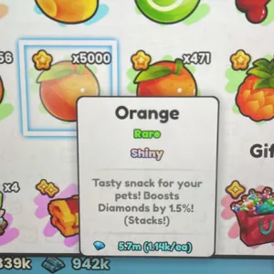 shiny orange x5000