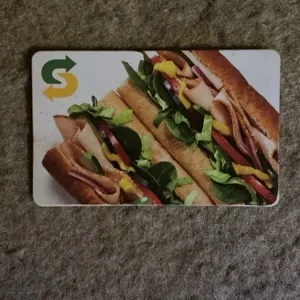 $5.34 Subway Gift Card
