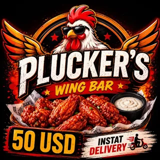 Pluckers Wing Bar $50 Gift Card | Instant Delivery