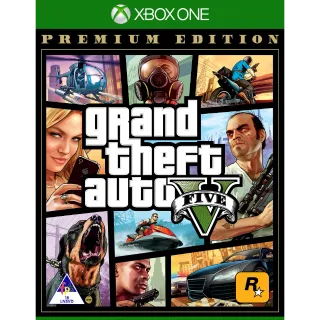 Grand Theft Auto V Premium Online Edition Xbox