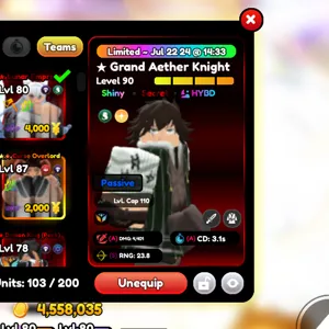 Shiny Aether Knight