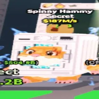 Spinny Hammy 187m/s