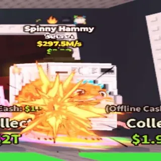 Spinny Hammy 297.5m/s