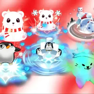 POLAR BEAR/PENGUIN SET