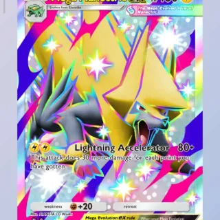 Shiny Mega Mnectric Ex Tgcp