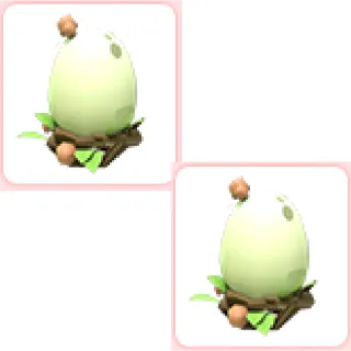 2x Woodland Egg