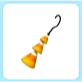 Halloween Orange Candy Corn Earrings